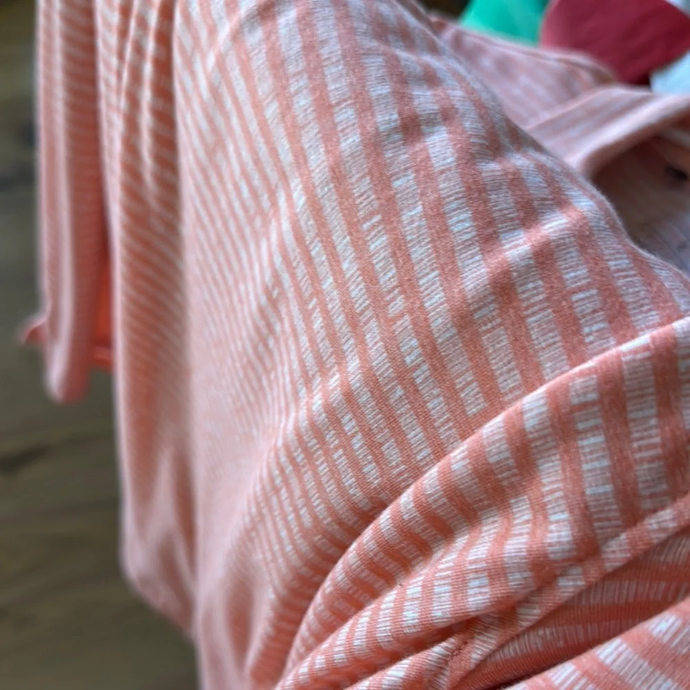 Adidas Orange Polo Shirt with Classic Collar Large - Picture 8 of 8